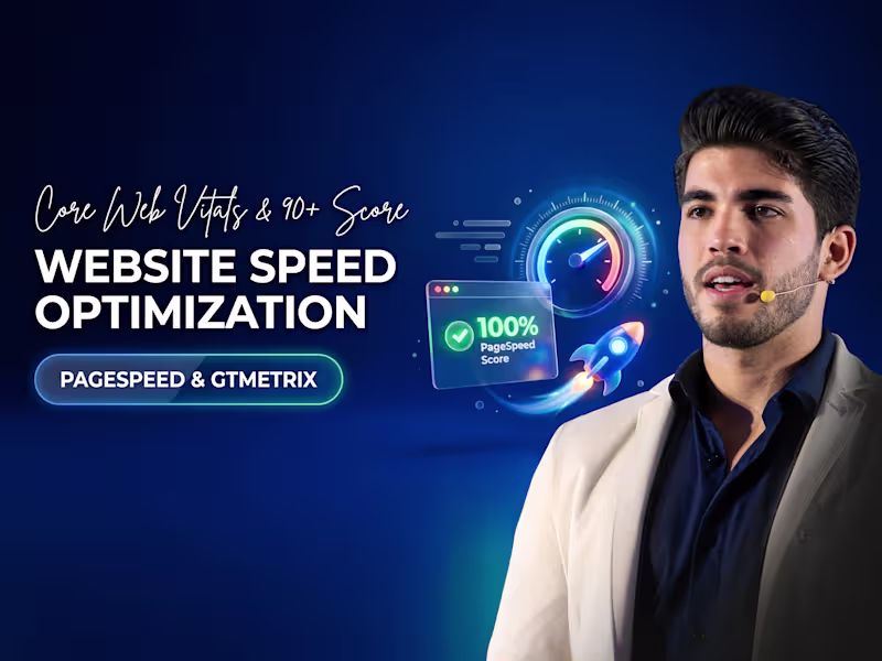 Cover image for Website speed optimization & Core Web Vitals for more conversion