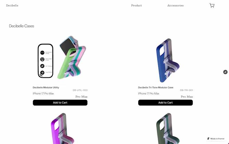 Cover image for Conversion-Driven E-commerce Template for Modern Phone Cases