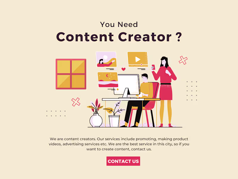 Cover image for Content creator