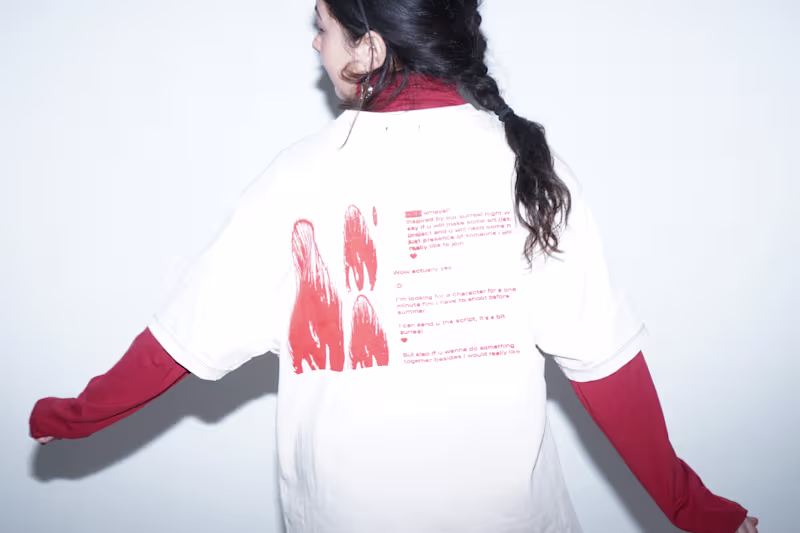 Cover image for Fashion photoshoot for textile screenprinted
