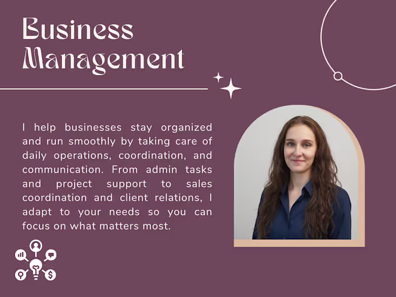 Cover image for Business Management & Operational Support