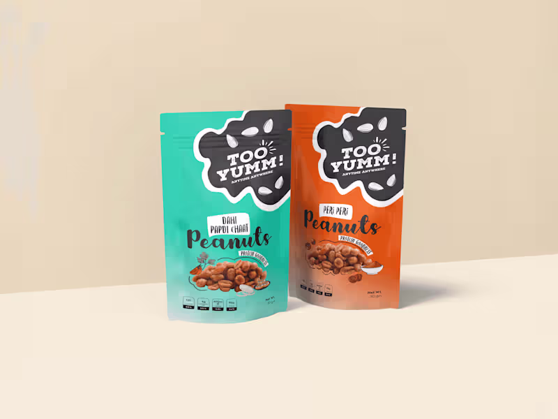 Cover image for Too Yumm Packaging Design