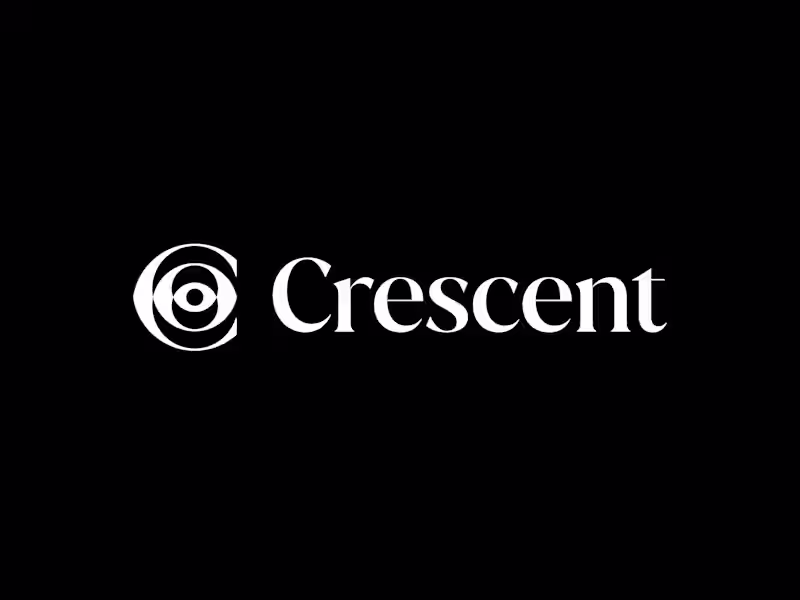 Cover image for Crescent — Letter C Eye & Aperture Symbol Logo Design