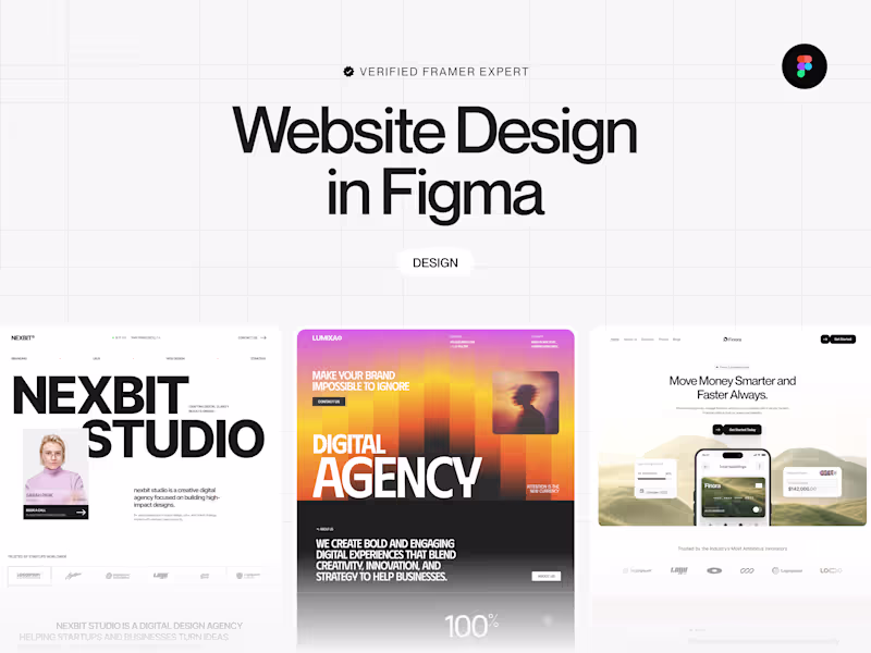 Cover image for Website Design in Figma