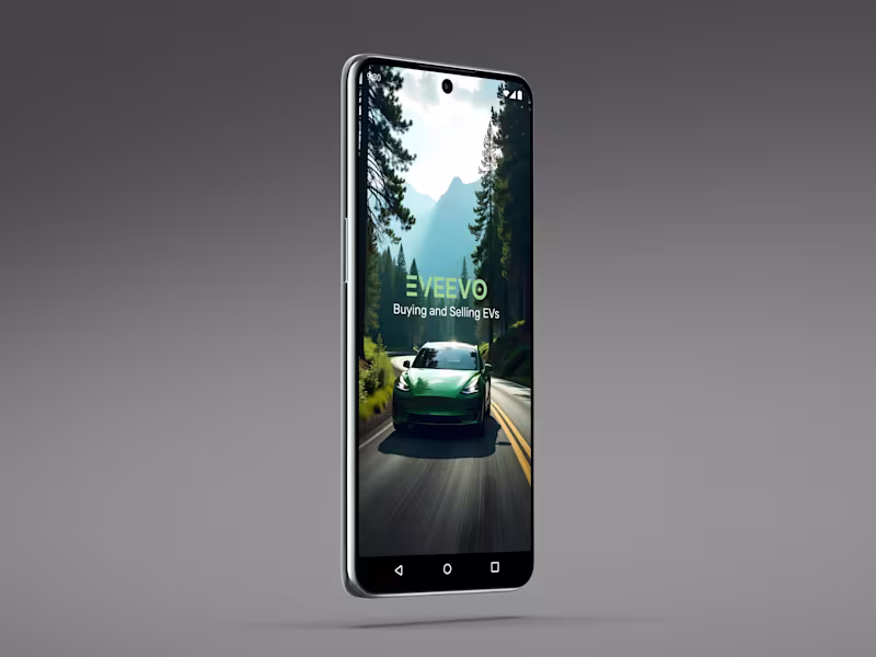 Cover image for Electric Vehicle Marketplace |  E-commerce | Mobile UI/UX Design