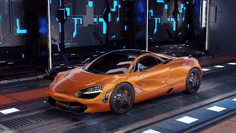 Cover image for McLaren 720S - Visualization and Lighting