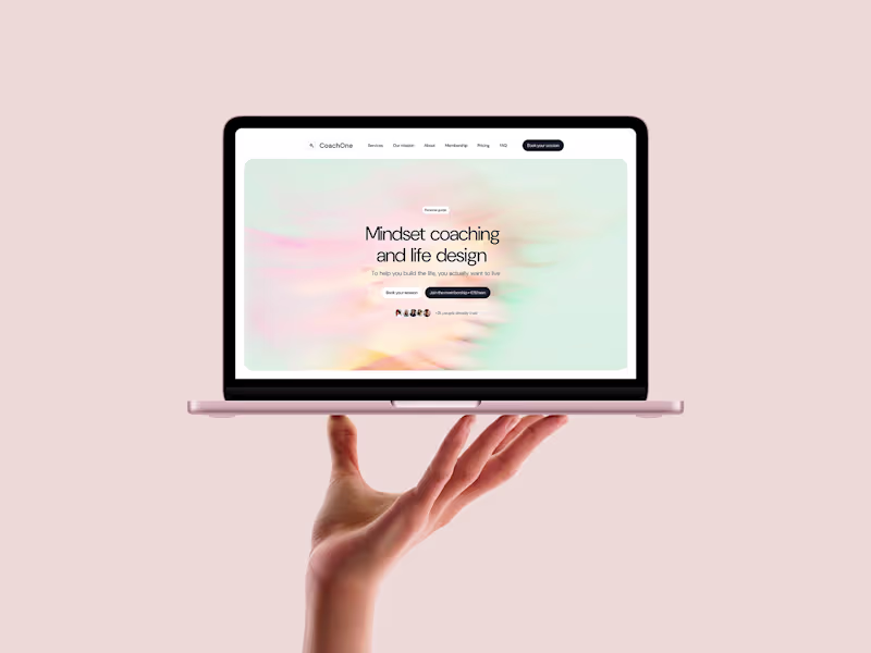 Cover image for CoachOne — a one-page coaching