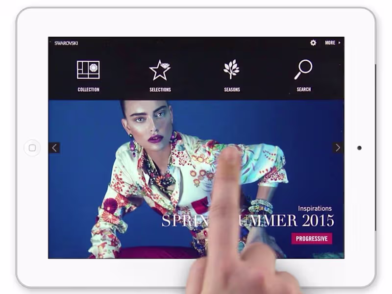 Cover image for Swarovski . Crystal Collection App
