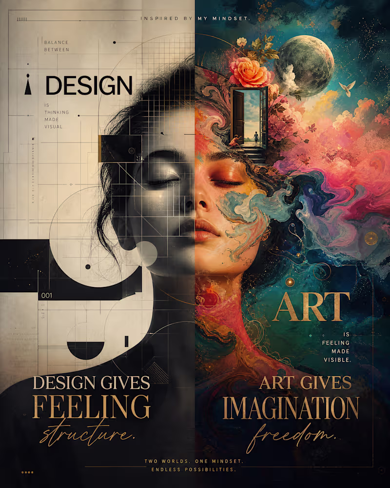 Cover image for Unleashing Artistic Freedom: Where Design Meets Mindset
