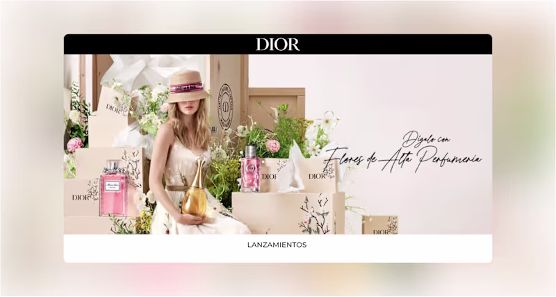 Cover image for Create Landing page for DIOR