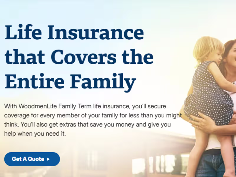 Cover image for Family Term Life Insurance Landing Page