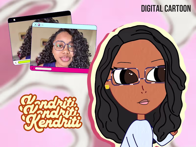 Cover image for Digital Cartoonified Art: Kendriti/Chass