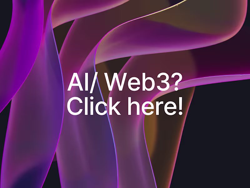 Cover image for Marketing Consultant for AI/ Web3 businesses
