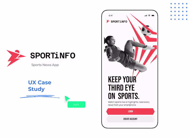 Cover image for SPORTiNFO - Website Design