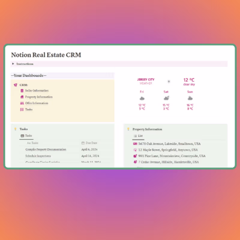 Cover image for 📑Notion Workspace Setup