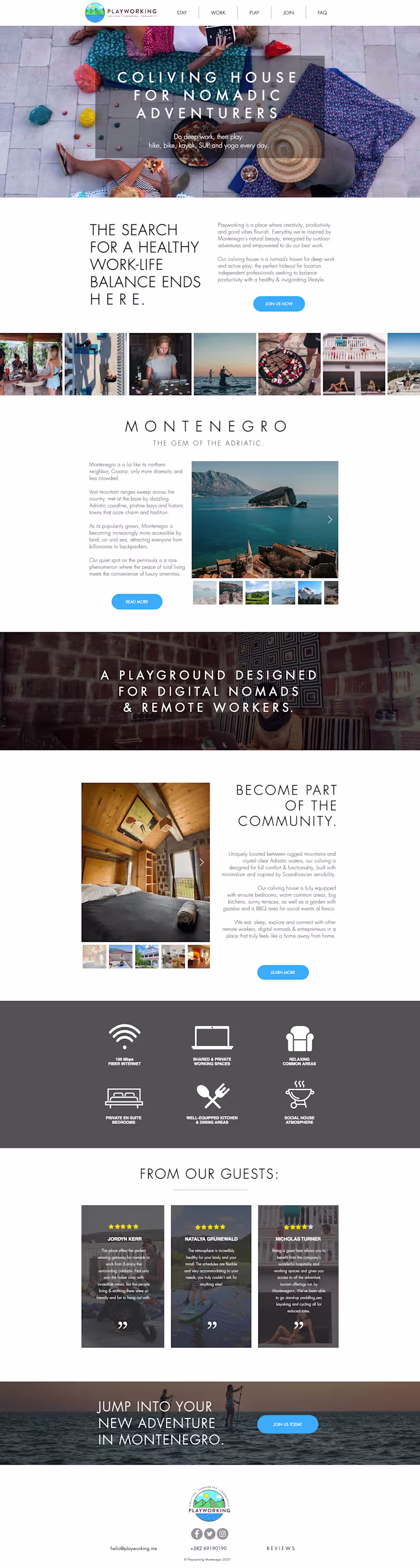 Cover image for Coliving Space - Website & Community Management