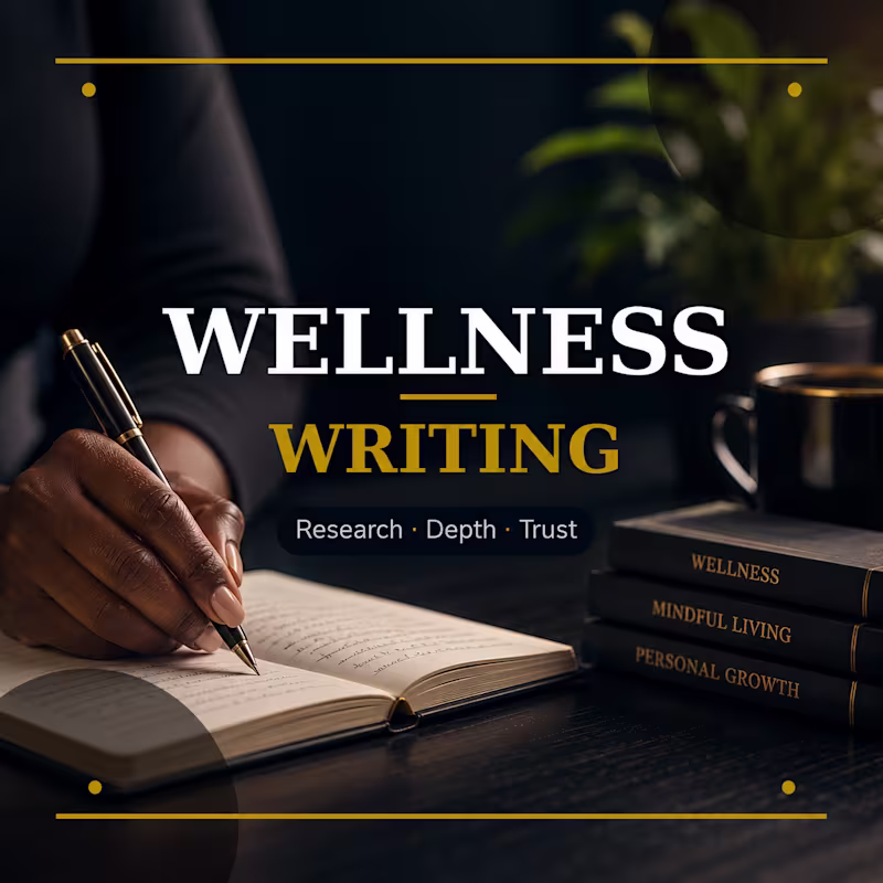 Cover image for Wellness Article Writing