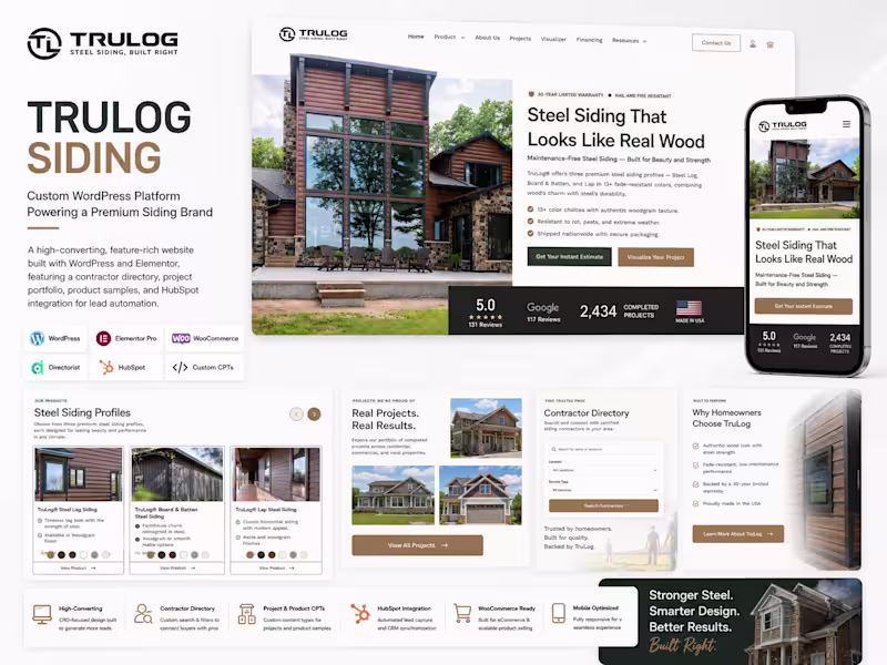 Cover image for TruLog Siding - Product Discovery