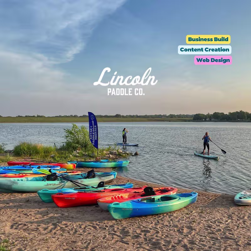 Cover image for Lincoln Paddle Co. Marketing Systems Build