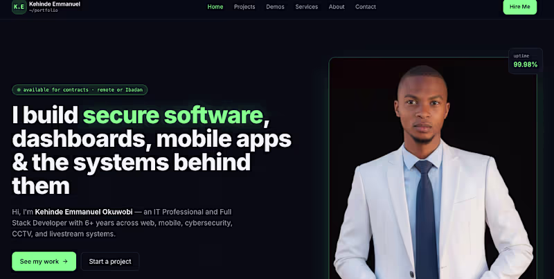 Cover image for I build landing page 