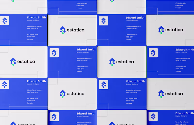 Cover image for Estatica | Real Estate Brand Identity