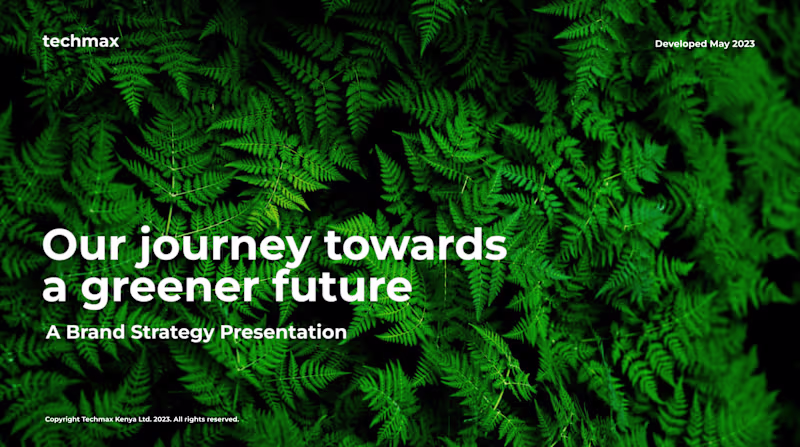 Cover image for Techmax Brand Strategy