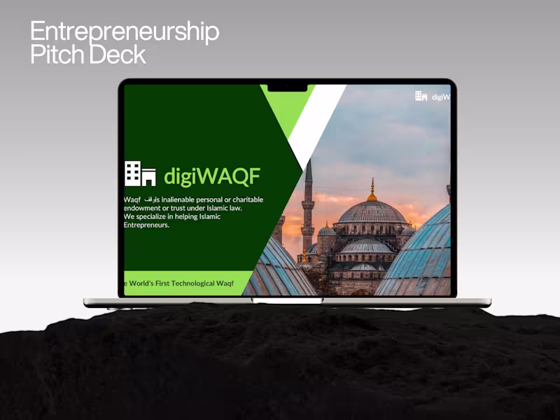 Cover image for Powerpoint Pitch Deck Presentation Design
