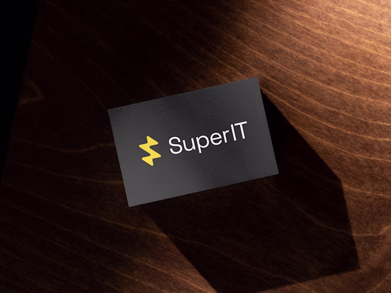 Cover image for Super IT | Brand Identity for AI SaaS Platform