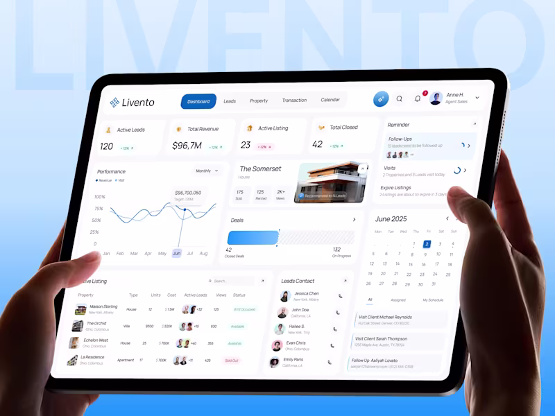 Cover image for Dashboard Design (UI/UX + Scalable System)  📊