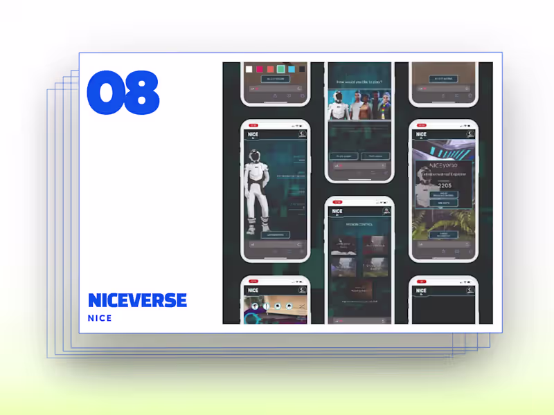 Cover image for NICEverse Multiplayer WebXR Gaming Platform