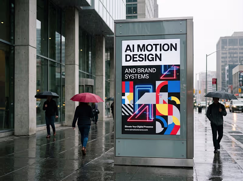 Cover image for AI Motion Design and Digital Brand Systems
