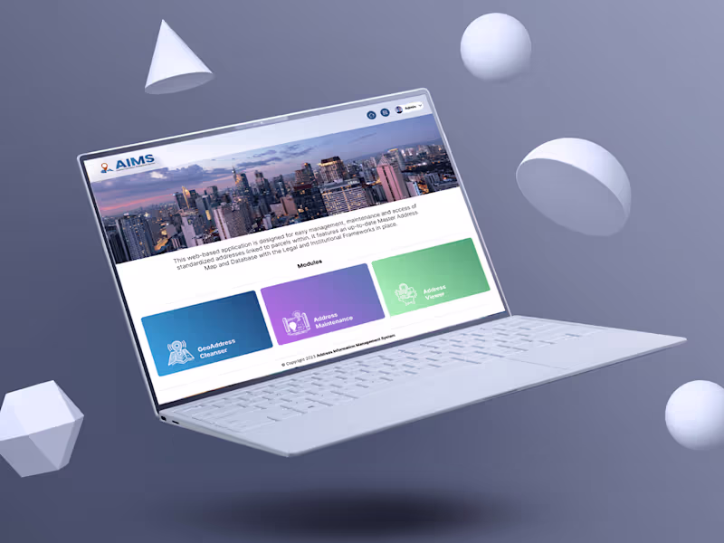 Cover image for Address Information Management System