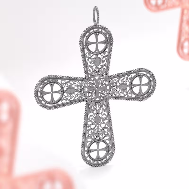 Cover image for Byzantine Cross 3D Model