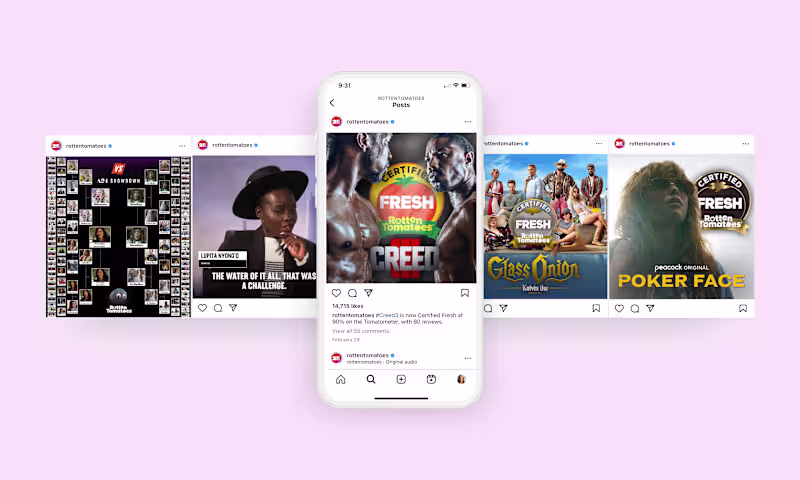Cover image for Rotten Tomatoes Social Media Design