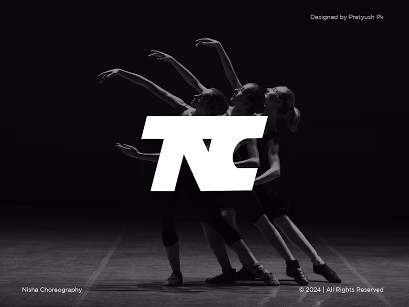 Cover image for Nisha Choreography | Brand Identity Design