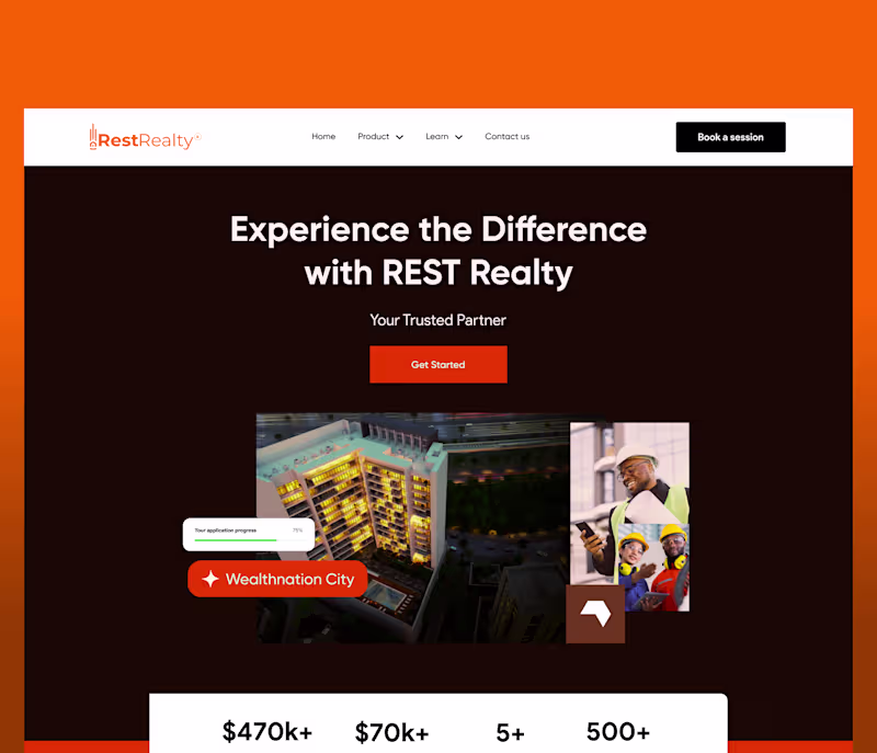 Cover image for RestRealty Website 