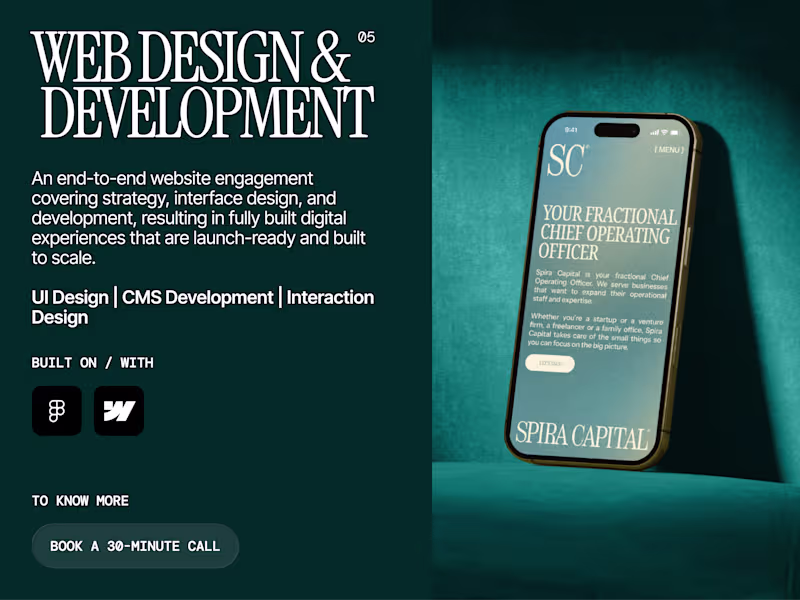 Cover image for Web Design &  Development | Weblow Development