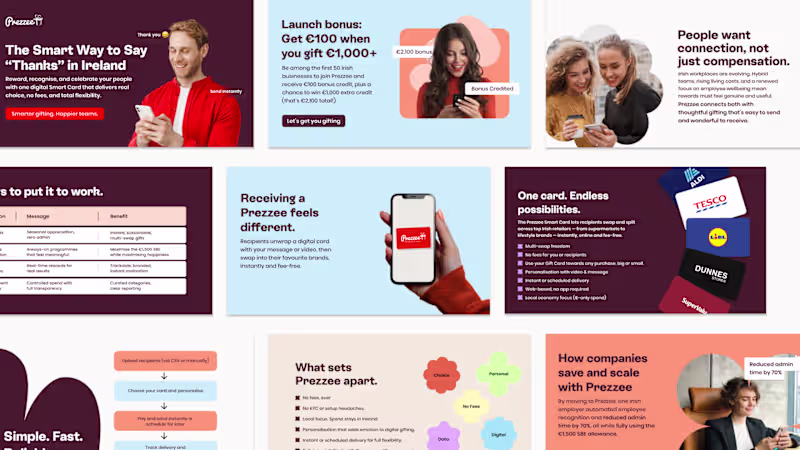 Cover image for Prezzee — Ireland Expansion Pitch Deck