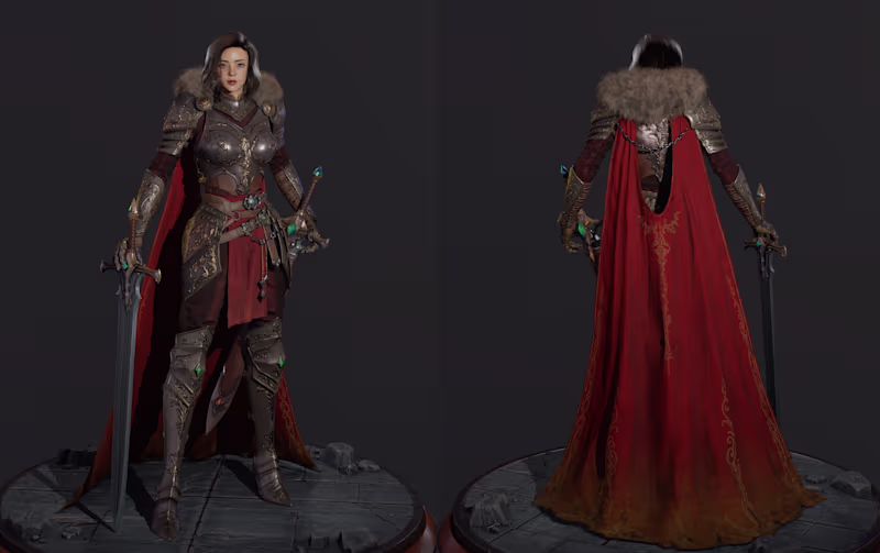 Cover image for [Personal Work] Medieval Female Warrior