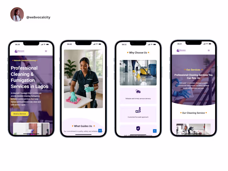 Cover image for Website Redesign for a Professional