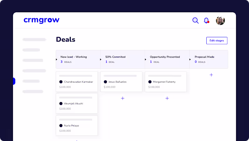 Cover image for CRMGROW - Video content marketing tool