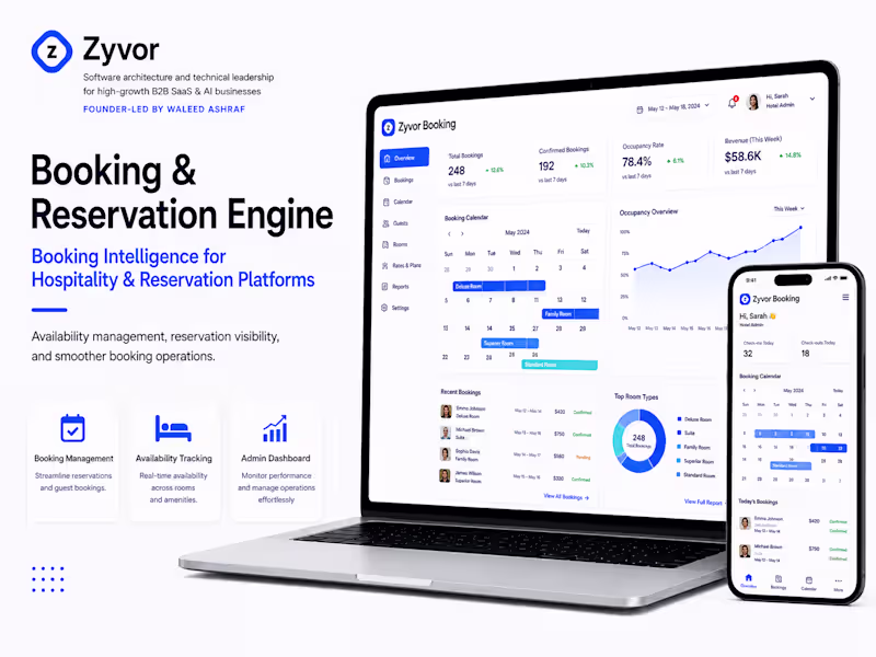 Cover image for Booking & Reservation Engine