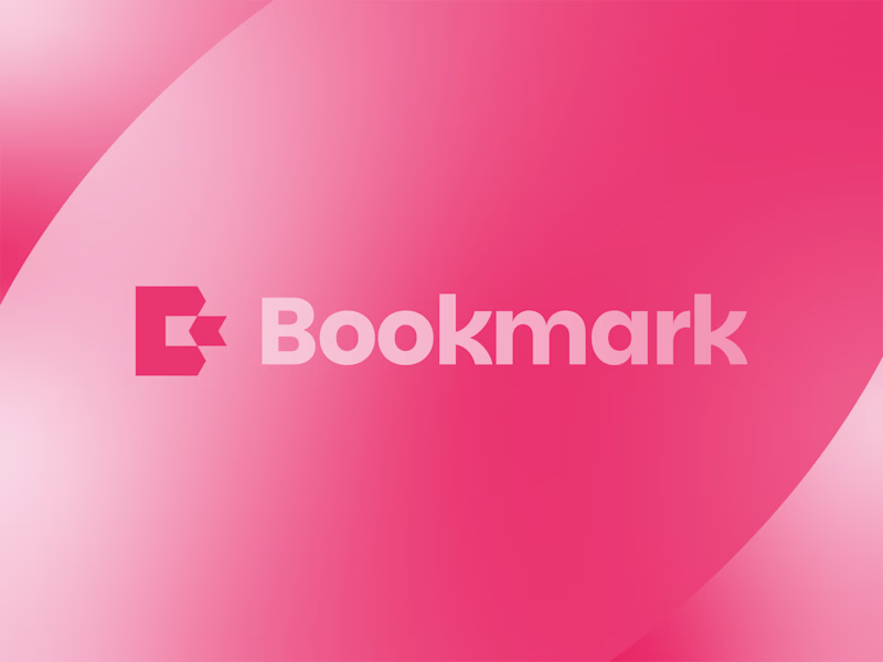 Cover image for Bookmark - Letter B Logo