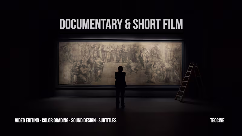 Cover image for Documentary & Long-Form Video Editing
