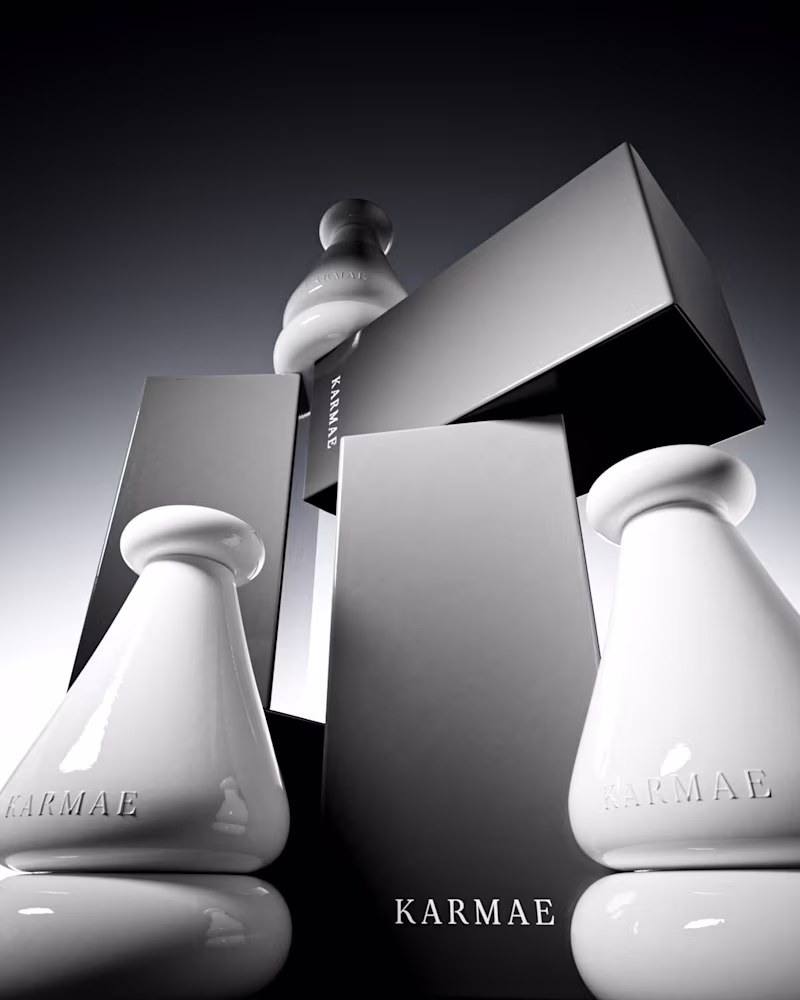 Cover image for Karmae / Branding, Packaging & 3D Product Visualization
