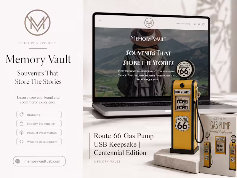 Cover image for Memory Vault - Store The Stories 