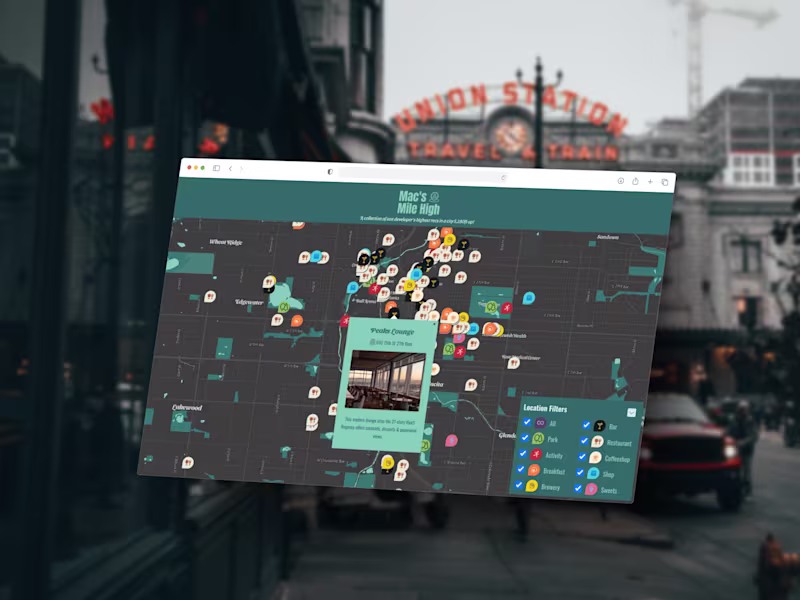 Cover image for One Developer's React & Mapbox Ode To Denver's Hidden Gems