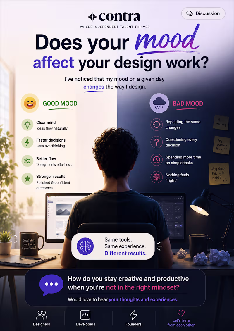 Cover image for Question for designers and founders:
Do