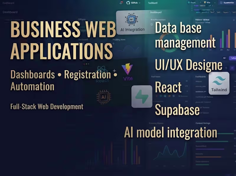 Cover image for I Will Build a Complete Business Web Application