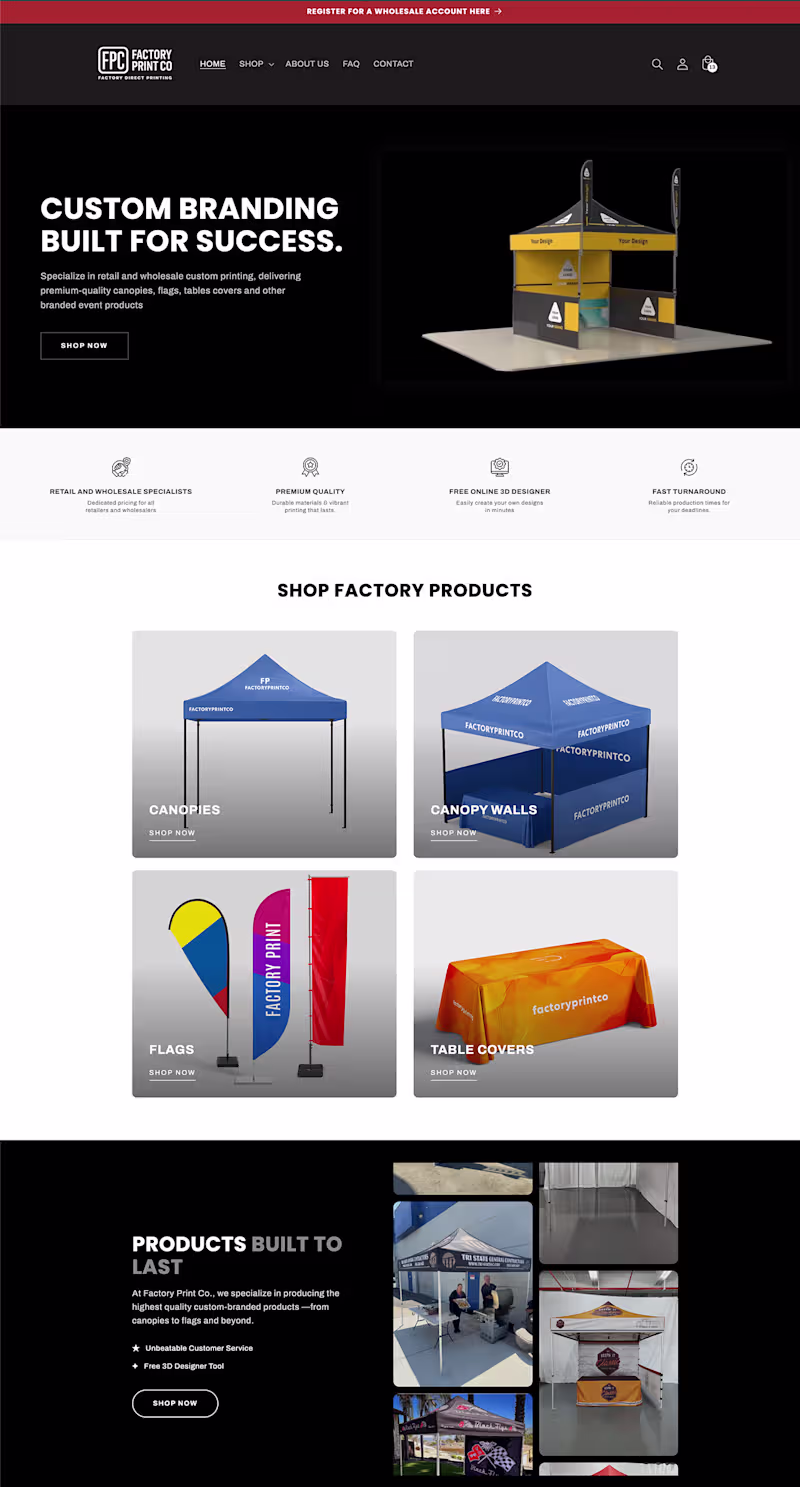 Cover image for Factory Print Co. – Custom